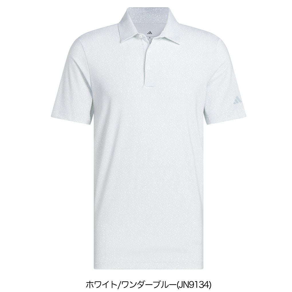 アディダスバンカープリント半袖シャツKUH61メンズゴルフウェアゴルフ2025春夏モデルadidas日本正規品