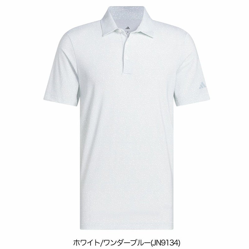 アディダスバンカープリント半袖シャツKUH61メンズゴルフウェアゴルフ2025春夏モデルadidas日本正規品