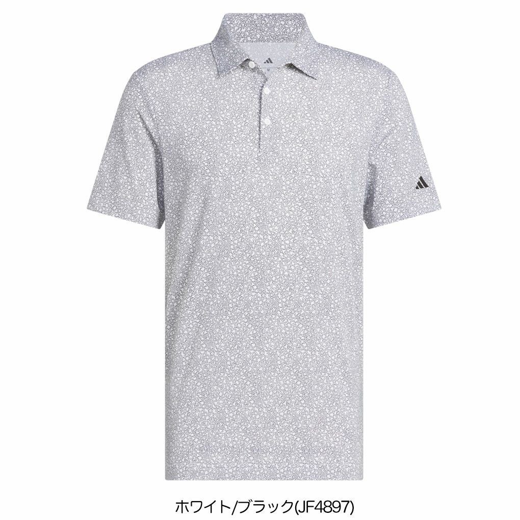 アディダスバンカープリント半袖シャツKUH61メンズゴルフウェアゴルフ2025春夏モデルadidas日本正規品