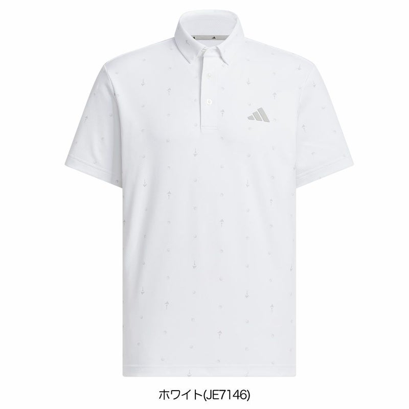 アディダスモノグラム半袖シャツKVH28メンズゴルフウェアゴルフ2025春夏モデルadidas日本正規品