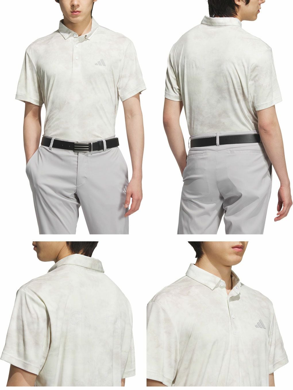 アディダスバックグラフィック半袖ポロKVH32メンズゴルフウェアゴルフ2025春夏モデルadidas日本正規品