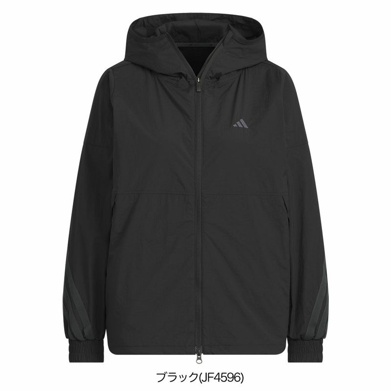 アディダス軽量撥水フルジップフーディーKTI87レディースゴルフウェアトップス2025春夏モデルadidas日本正規品