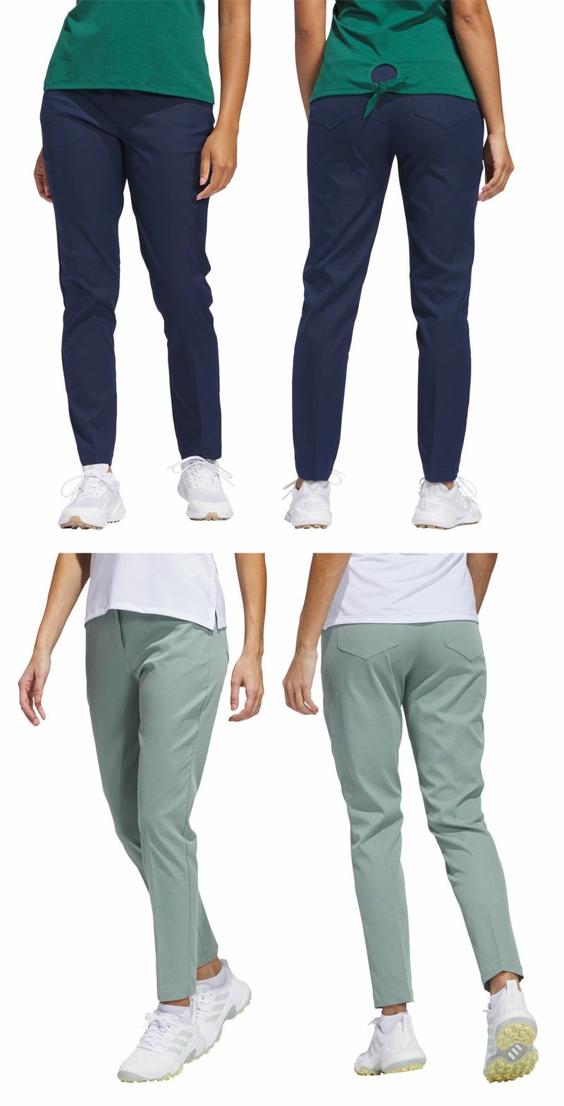 アディダスツイストウィーブ撥水ファイブポケットアンクルパンツKTI51レディースadidas2025春夏モデル日本正規品