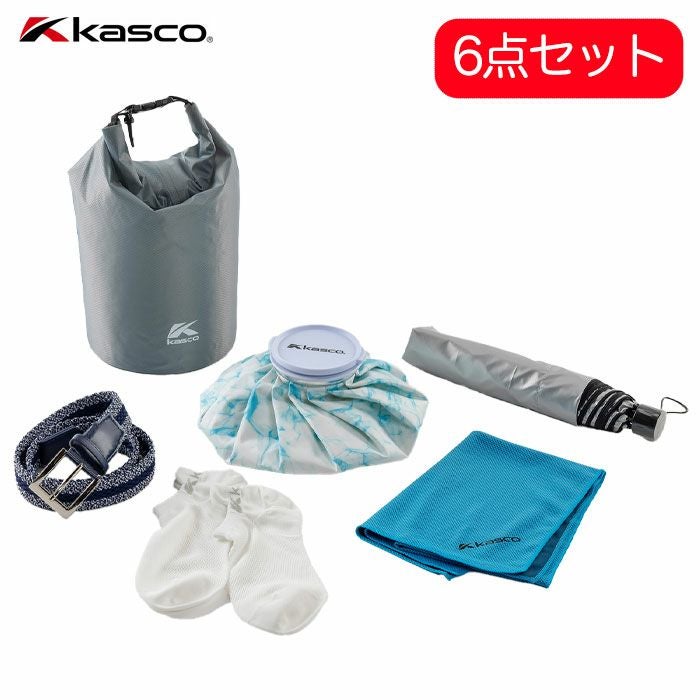 キャスコ25サマーバッグ6点セットベルトタオル氷のう傘ゴルフKASCO2025年モデル日本正規品