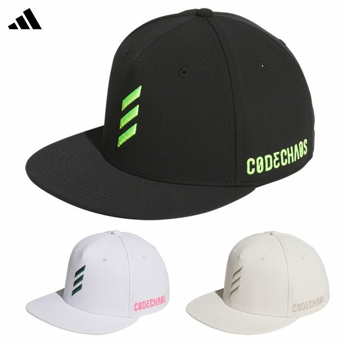 アディダスコードカオスフラットビルキャップKPO95メンズゴルフキャップ帽子ゴルフ2024年モデルadidas日本正規品