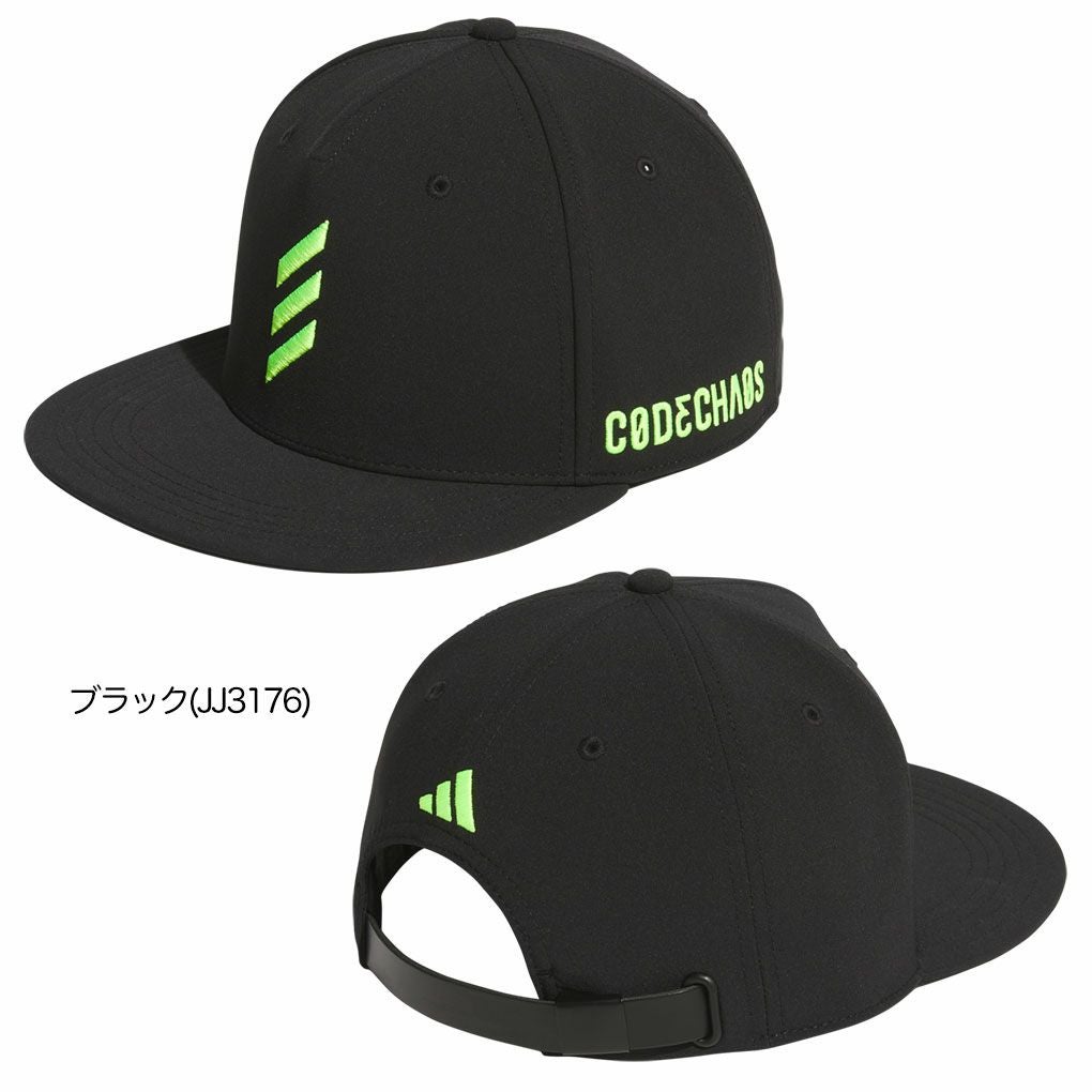 アディダスコードカオスフラットビルキャップKPO95メンズゴルフキャップ帽子ゴルフ2024年モデルadidas日本正規品