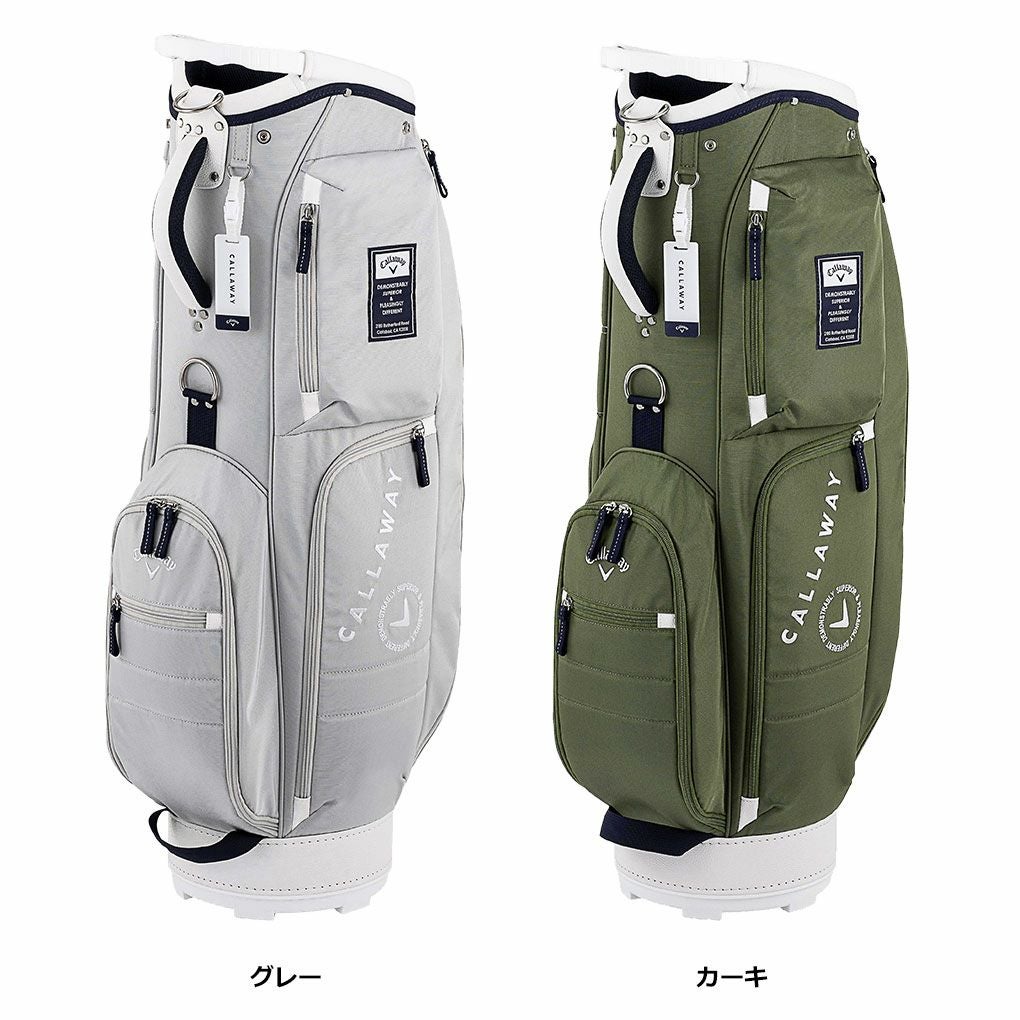 キャロウェイCallaway キャディバッグ ADVANCE 25 グレー キャロウェイ キャディバッグ Callaway Advance 25 JM 9.5型 47インチ