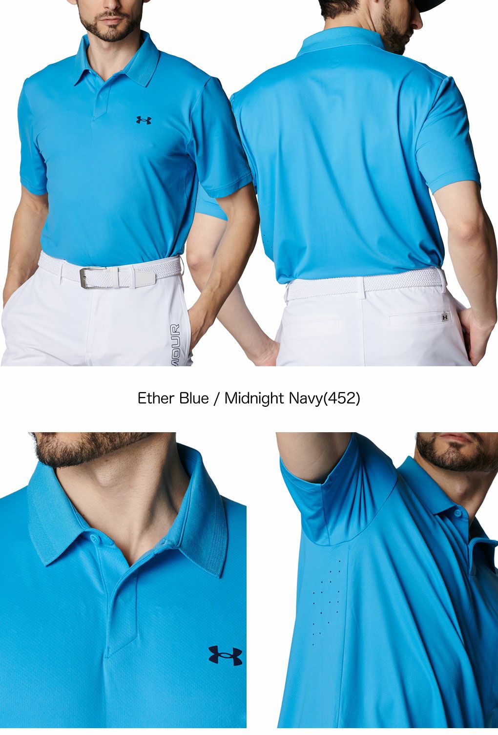 アンダーアーマUAドライブチルポロ1389596メンズゴルフウェアゴルフUNDERARMOUR2025春夏モデル日本正規品