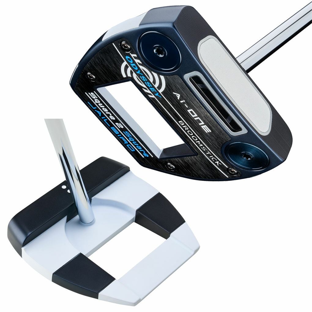 オデッセイAi-ONESquare2SquareJailbirdBroomstickパターメンズ右用長尺48インチODYSSEY2025年モデルUSA直輸入品ゴルフクラブ並行輸入品