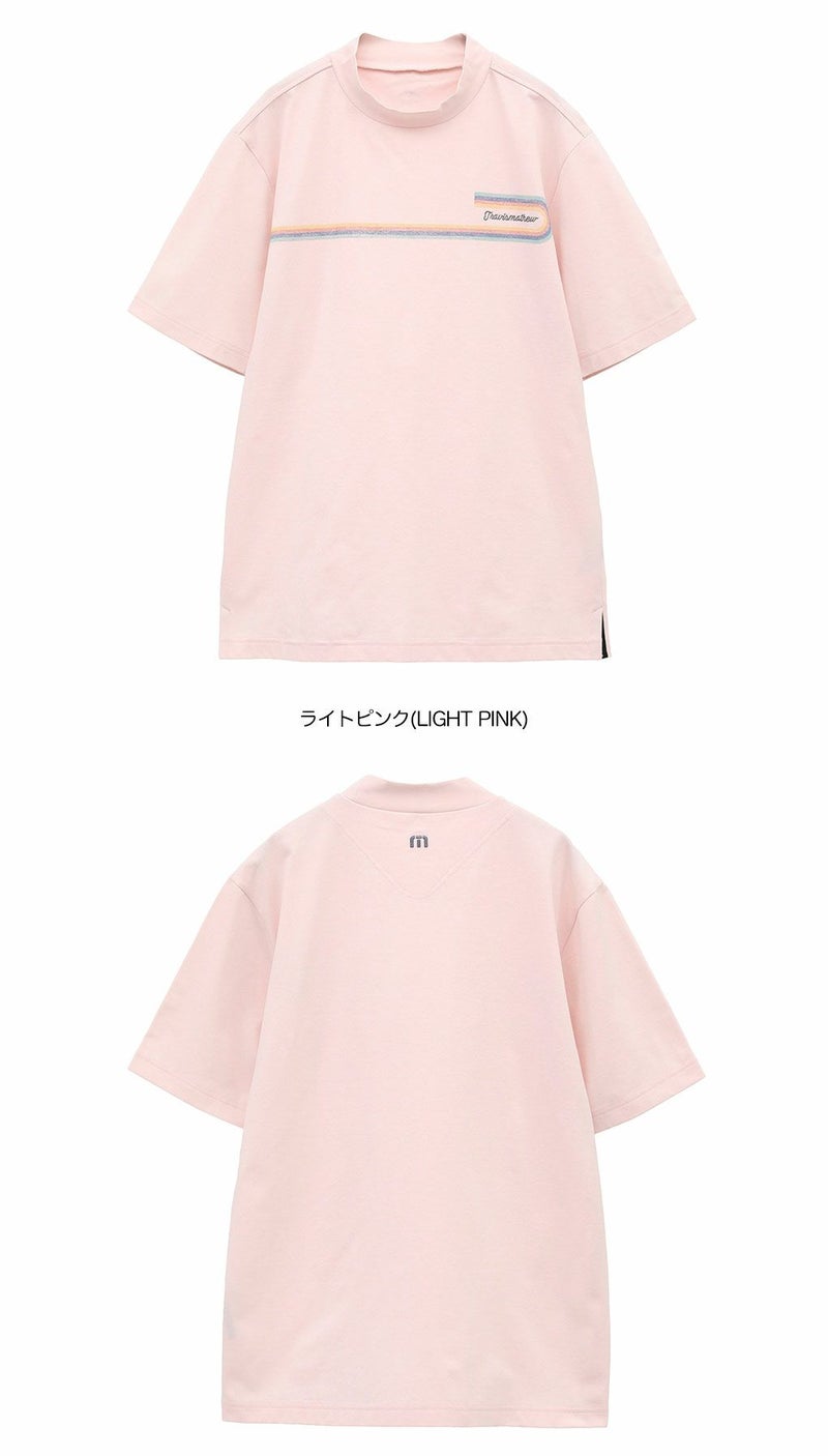 トラヴィスマシューレトロチェストプリント半袖モック7AL025メンズゴルフウェアトップスTravisMathew2025春夏モデル日本正規品
