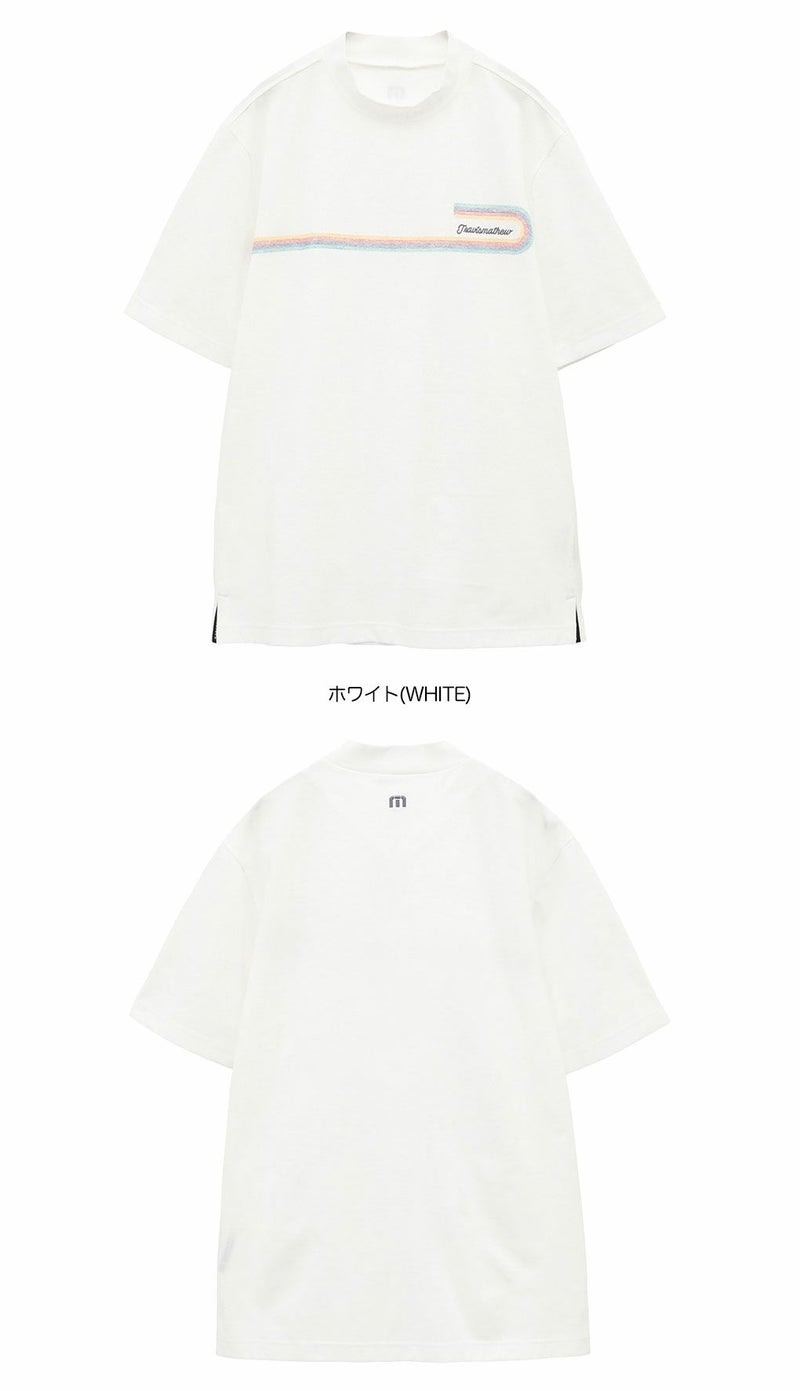 トラヴィスマシューレトロチェストプリント半袖モック7AL025メンズゴルフウェアトップスTravisMathew2025春夏モデル日本正規品