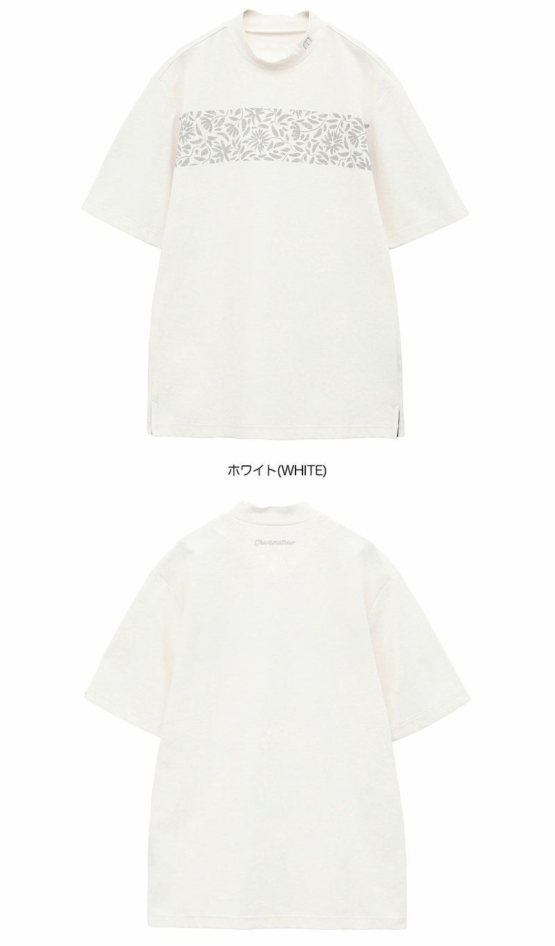 トラヴィスマシューラバープリント鹿の子半袖モック7AL026メンズゴルフウェアトップスTravisMathew2025春夏モデル日本正規品