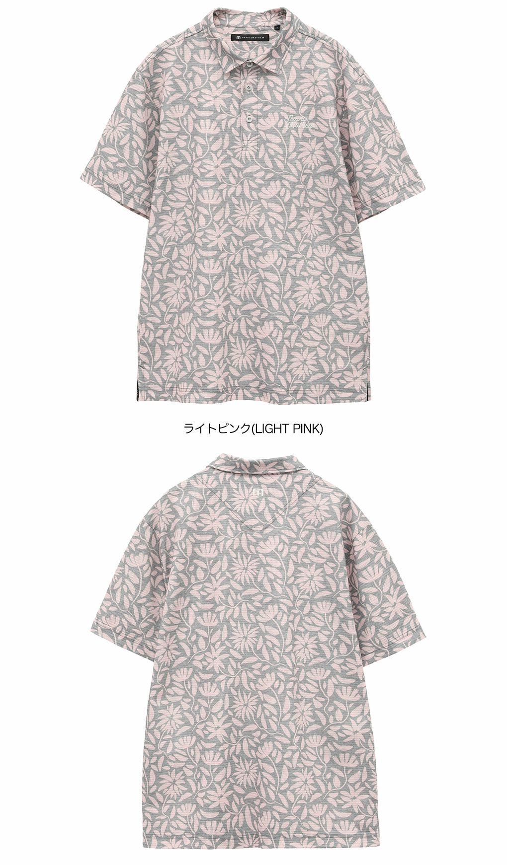 トラヴィスマシューフローラルプリント半袖ポロ7AL028メンズゴルフウェアトップスTravisMathew2025春夏モデル日本正規品