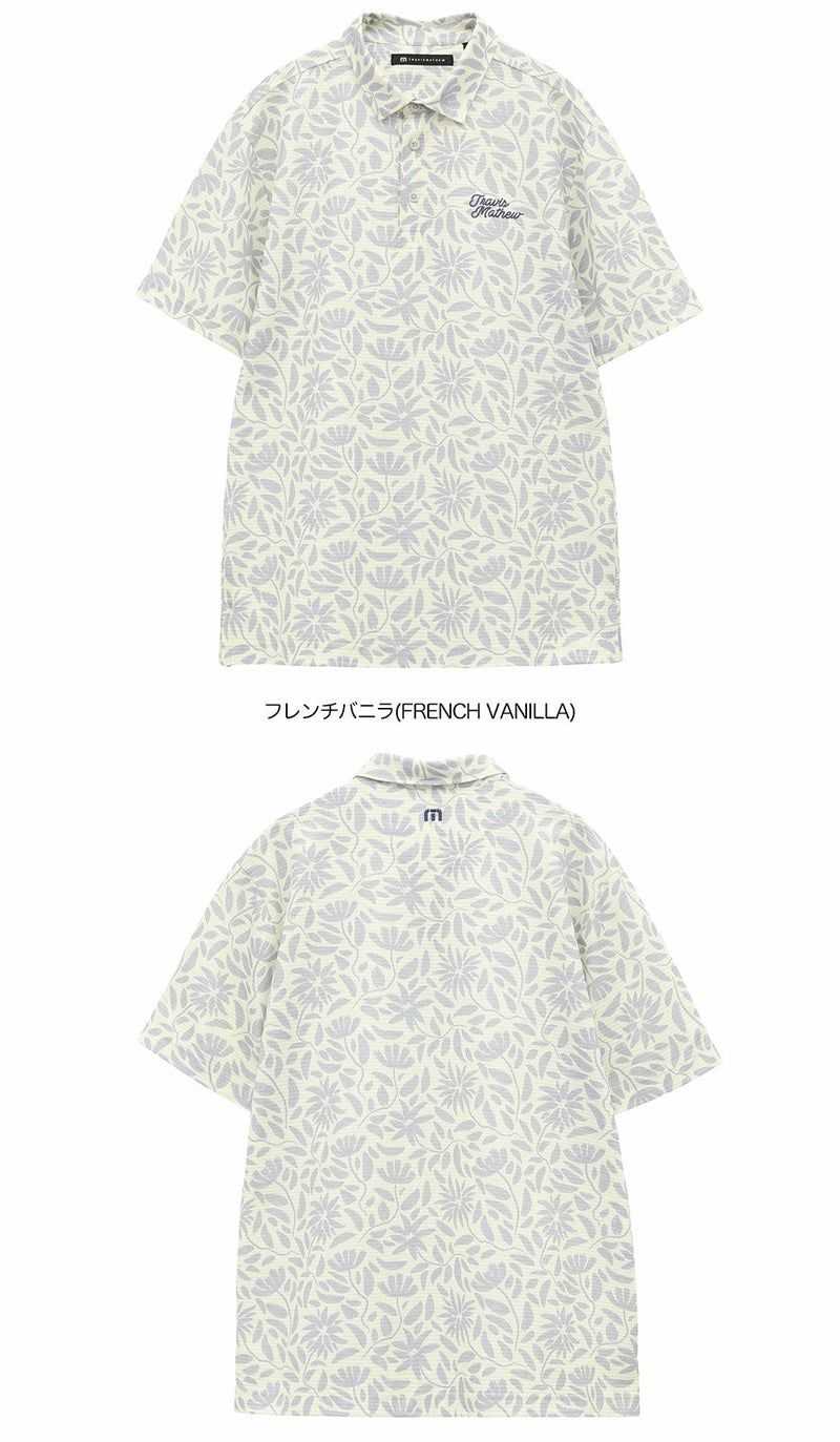 トラヴィスマシューフローラルプリント半袖ポロ7AL028メンズゴルフウェアトップスTravisMathew2025春夏モデル日本正規品