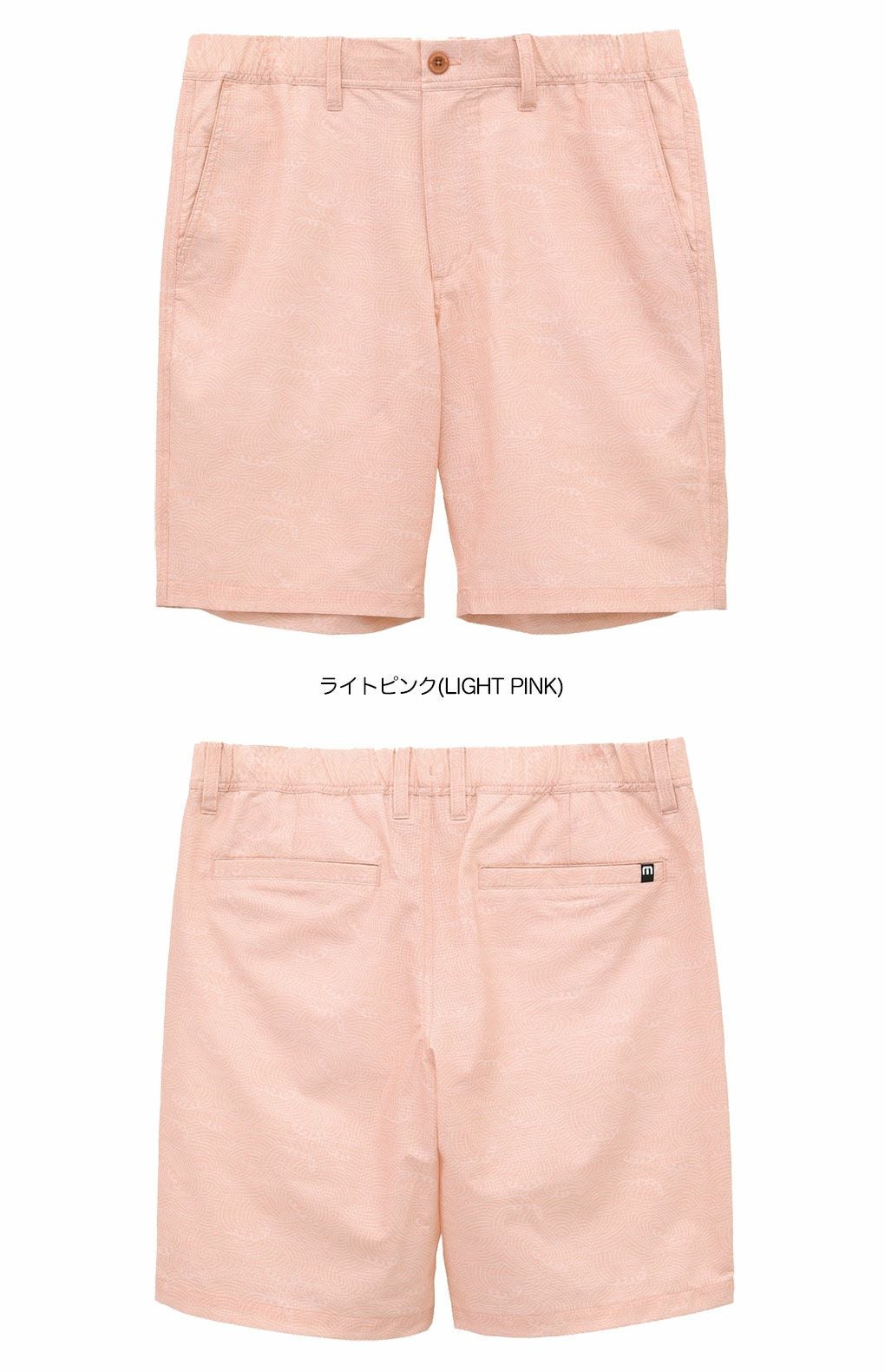 トラヴィスマシューDOTAIRウェーブ総柄ショートパンツ7AL037メンズゴルフウェアボトムスTravisMathew2025春夏モデル日本正規品