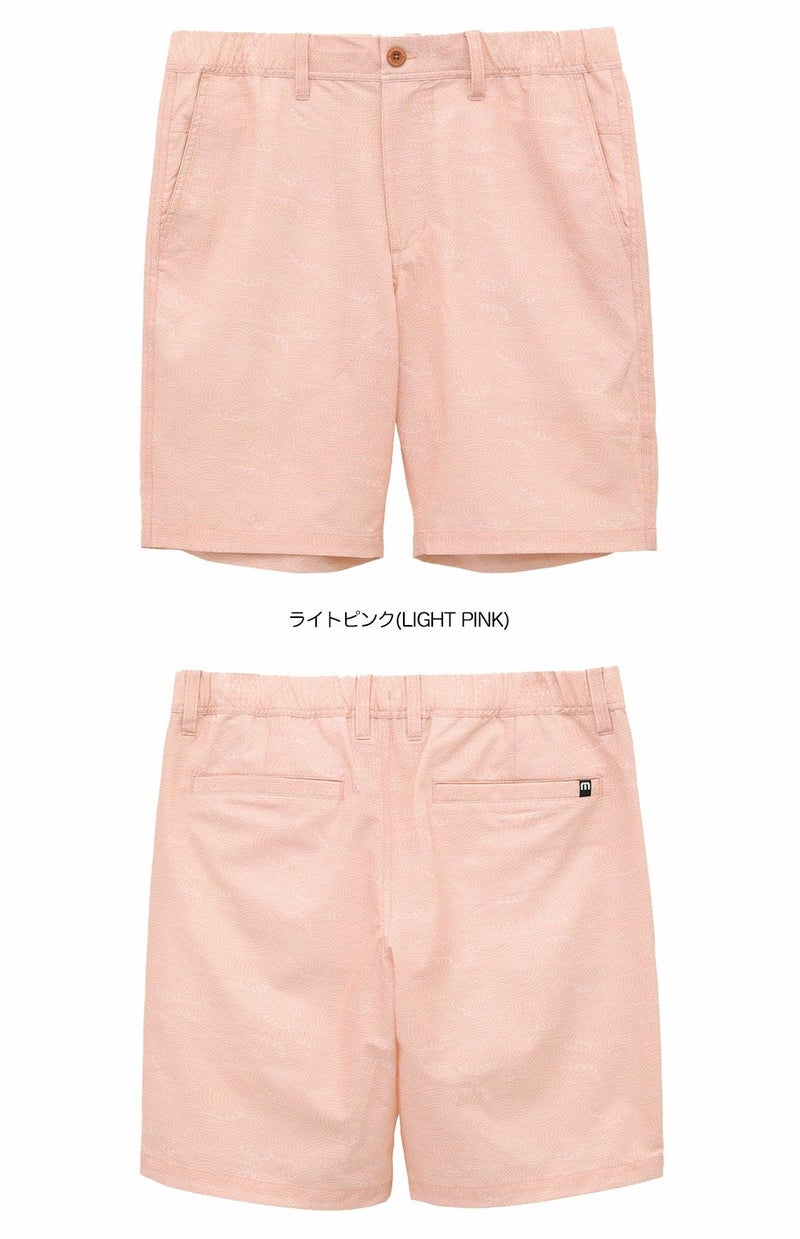 トラヴィスマシューDOTAIRウェーブ総柄ショートパンツ7AL037メンズゴルフウェアボトムスTravisMathew2025春夏モデル日本正規品