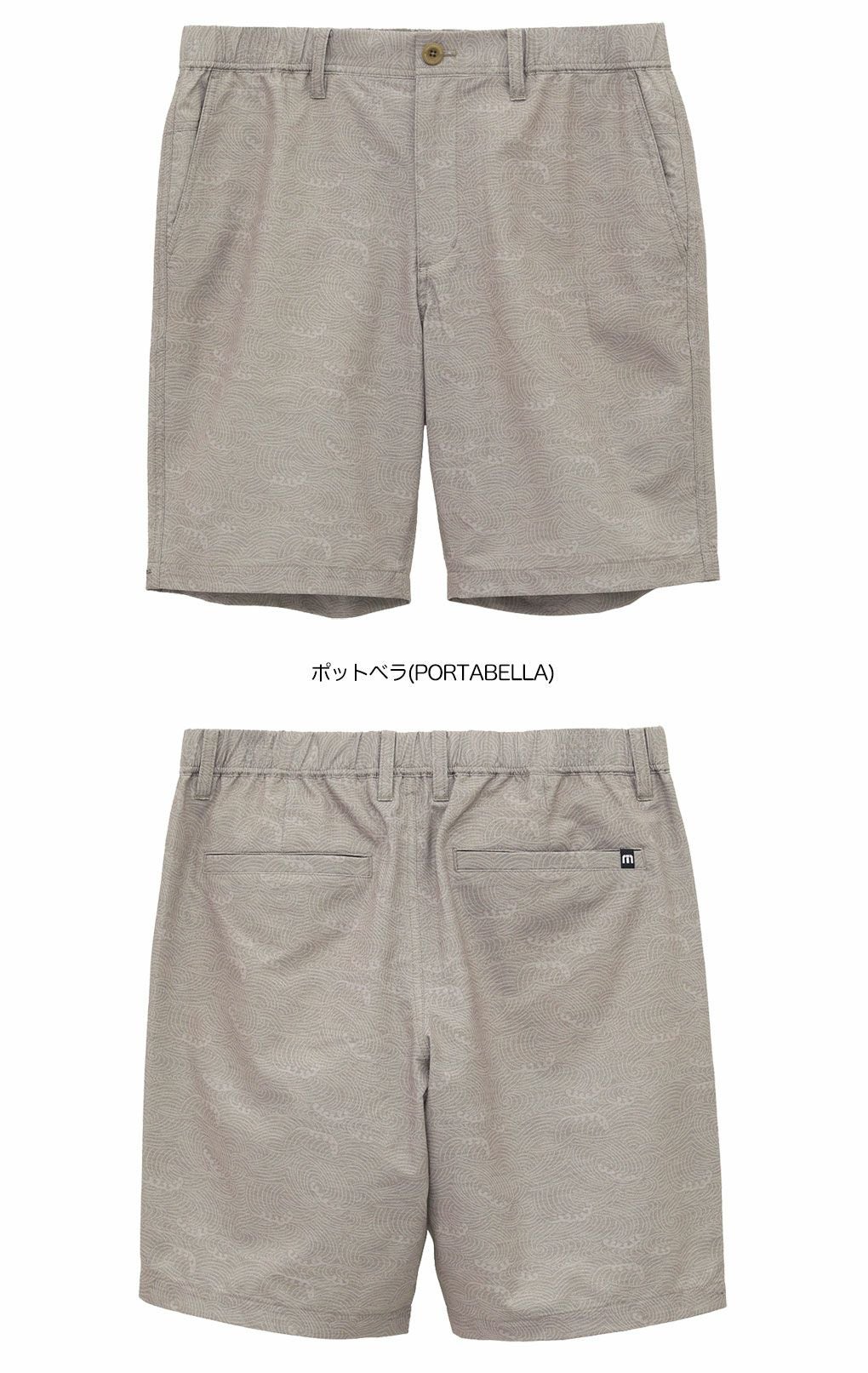 トラヴィスマシューDOTAIRウェーブ総柄ショートパンツ7AL037メンズゴルフウェアボトムスTravisMathew2025春夏モデル日本正規品