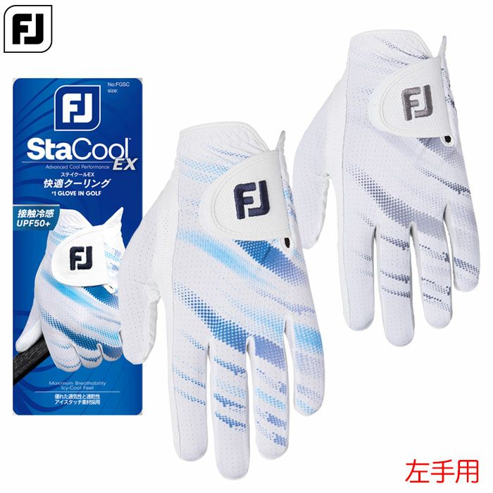 フットジョイ ゴルフグローブ MEN'S ステイソフ 右手用 FGSS23LWT