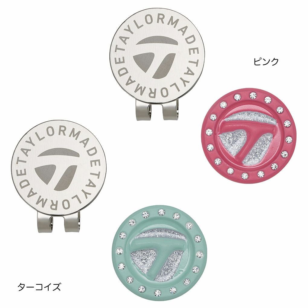 テーラーメイドラインストーンキャップボールマーカーTJ160ゴルフTaylorMade日本正規品2024年モデル