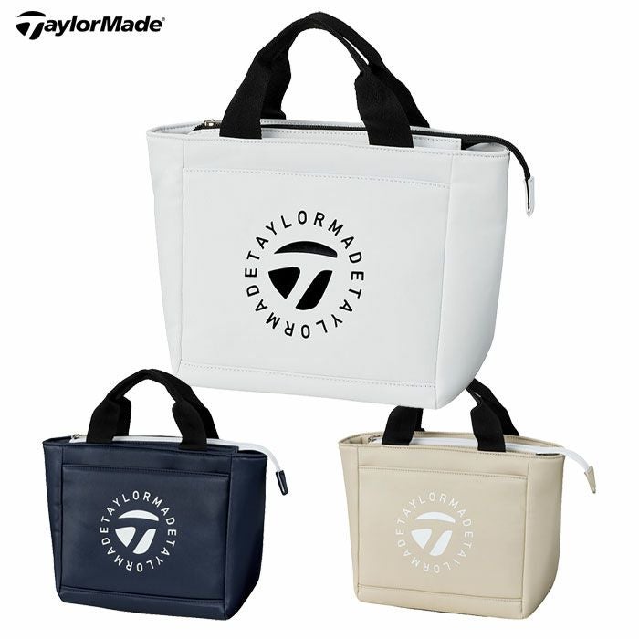 テーラーメイドサークルロゴラウンドトートUN751ラウンドバッグTaylorMadeゴルフ2025年モデル日本正規品