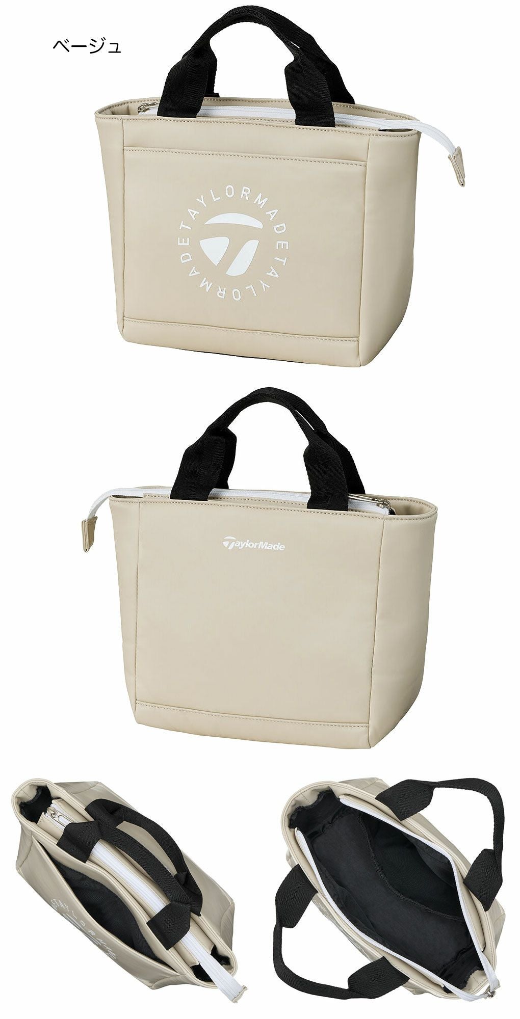 テーラーメイドサークルロゴラウンドトートUN751ラウンドバッグTaylorMadeゴルフ2025年モデル日本正規品