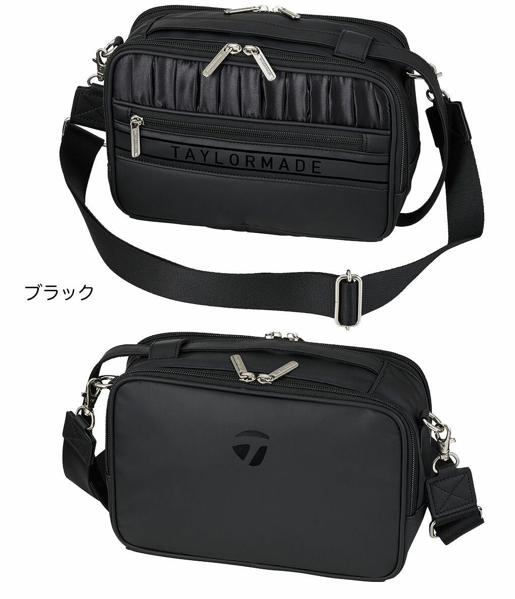 テーラーメイドウィメンズウィルシャーショルダーポーチUN767ラウンドバッグTaylorMadeゴルフ2025年モデル日本正規品