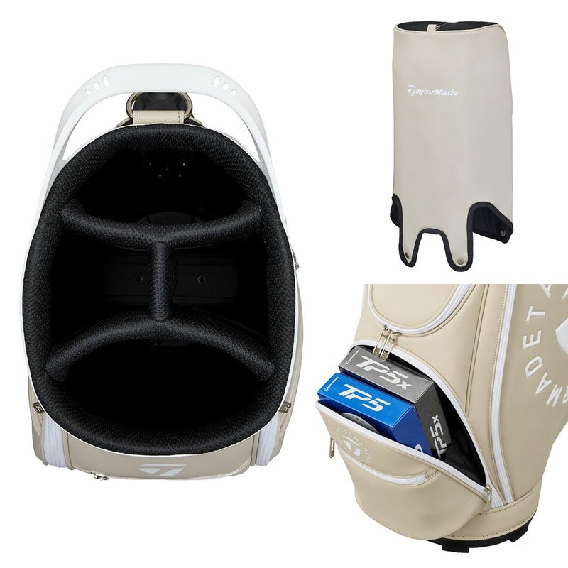 テーラーメイドサークルロゴキャディバッグUN7479.5型47インチ対応4分割カートバッグゴルフTaylorMade日本正規品2025年モデル