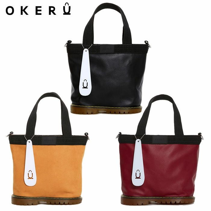 オケルOKERUミニトートTYPE-D1ラウンドバッグゴルフ2025年モデル日本正規品