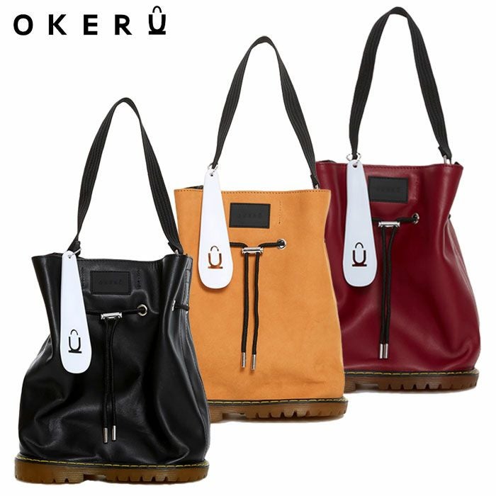 オケルOKERUミニトートTYPE-D2ラウンドバッグゴルフ2025年モデル日本正規品