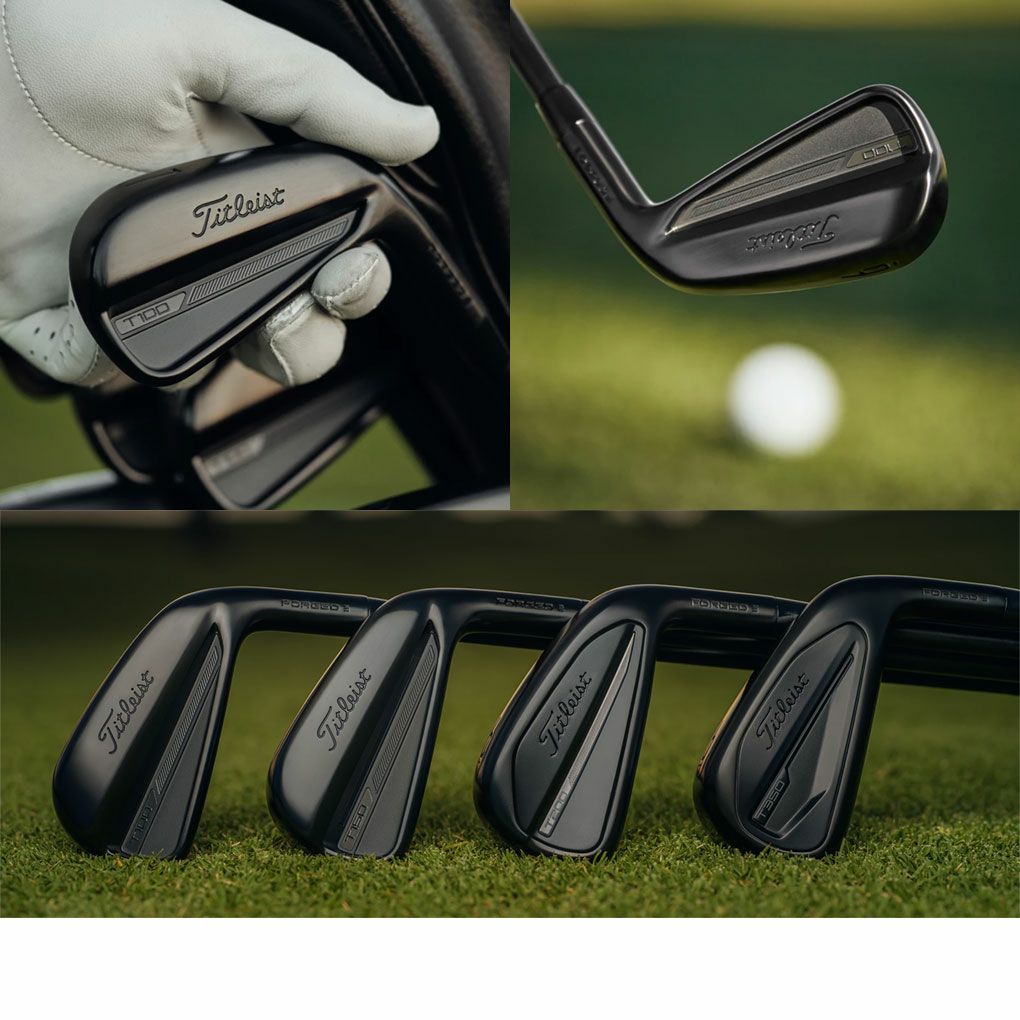 限定モデル】タイトリスト T100 Black アイアン 7本セット（#5-P,W