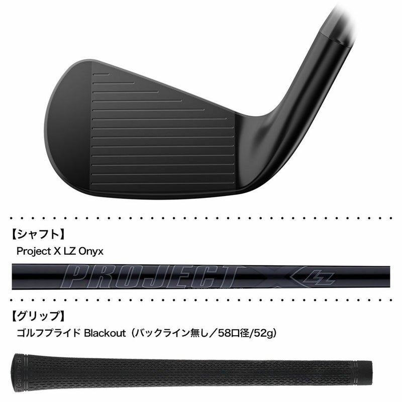 タイトリストT150Blackアイアン7本セットメンズ右用USA直輸入品Titleist2025年モデル