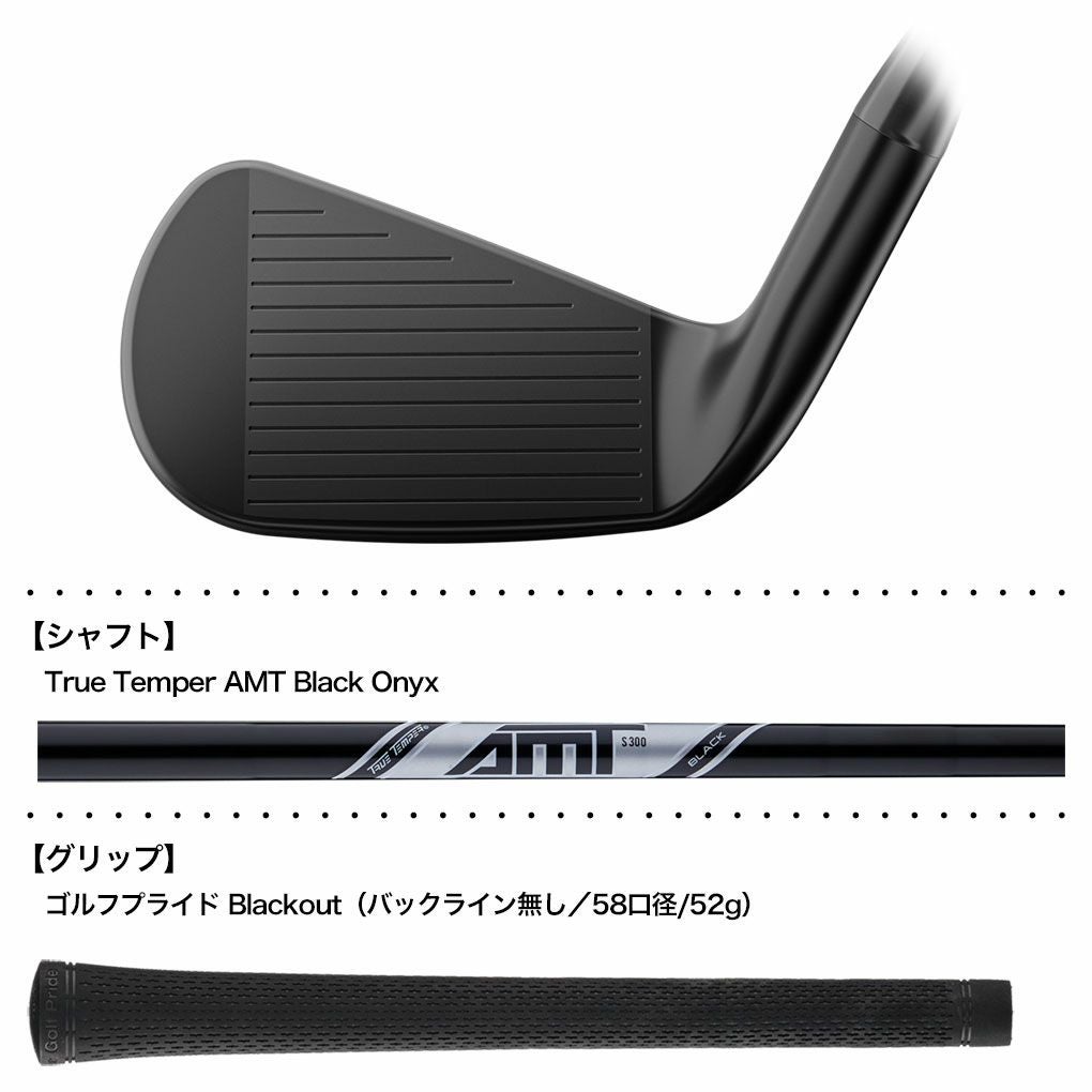 限定モデル】タイトリスト T200 Black アイアン 7本セット（#5-P,W