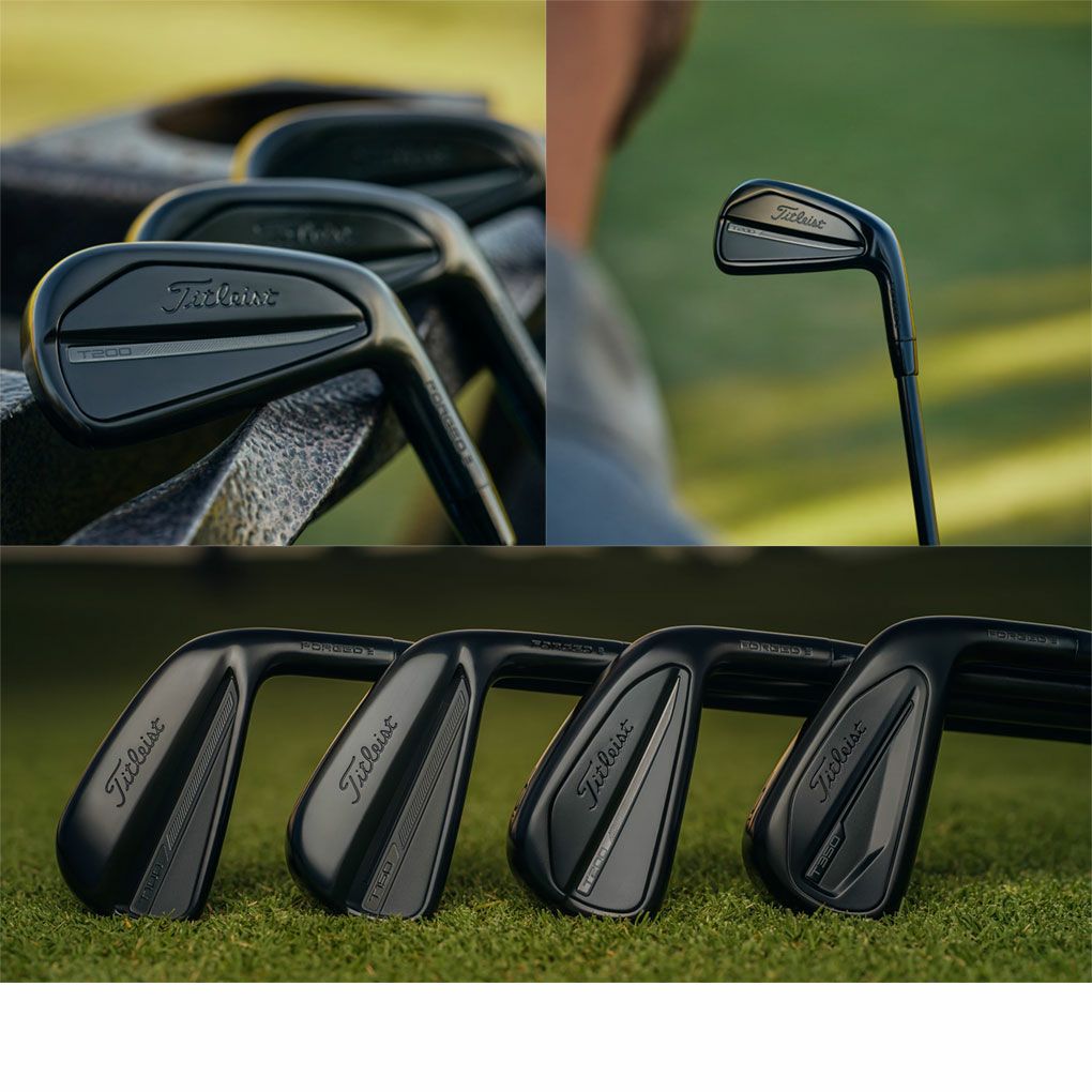 2025 タイトリスト限定ブラック T200 アイアンセット 希少 日本正規品 限定モデル】タイトリスト T200 Black アイアン 7本セット（#5-P,W