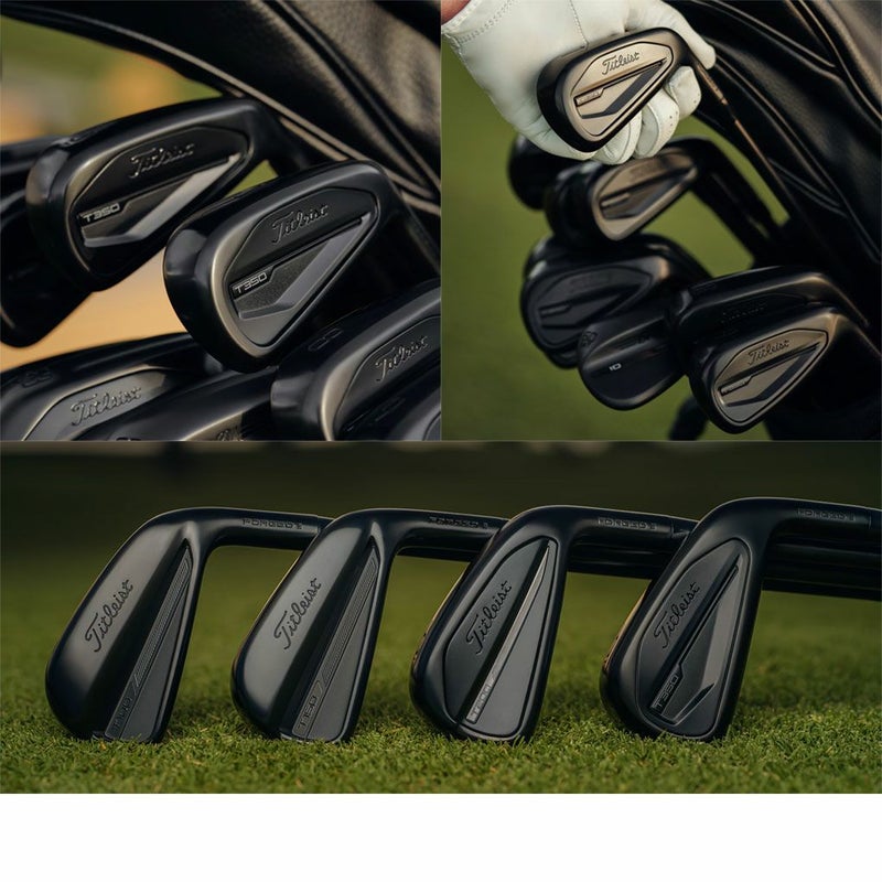 タイトリストT350Blackアイアン7本セットメンズ右用USA直輸入品Titleist2025年モデル