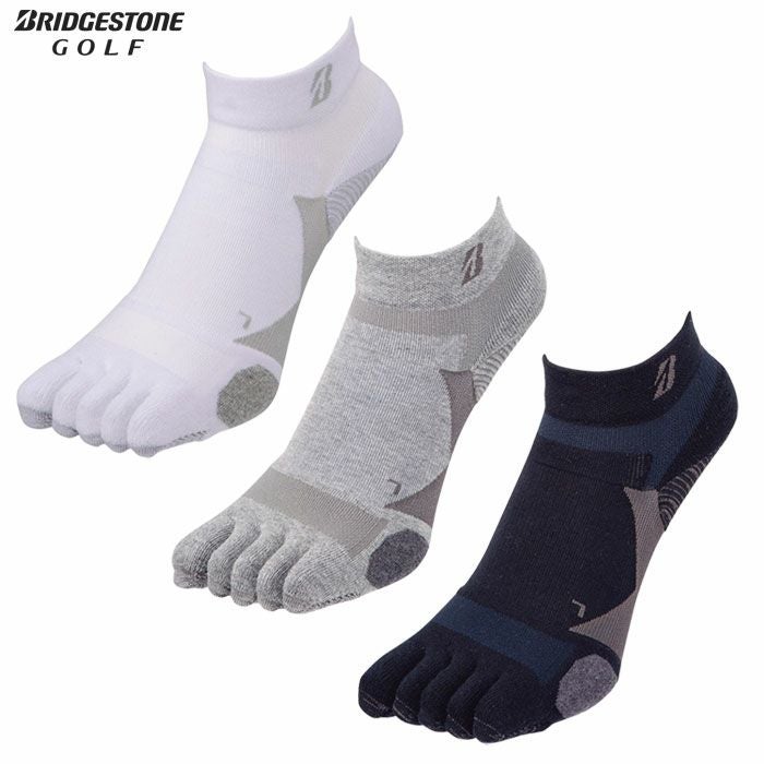 BSブリヂストンゴルフシングルX3Dソックスベーシックアンクル丈5本指タイプSOG316メンズゴルフ靴下BRIDGESTONEGOLF春夏モデル日本正規品