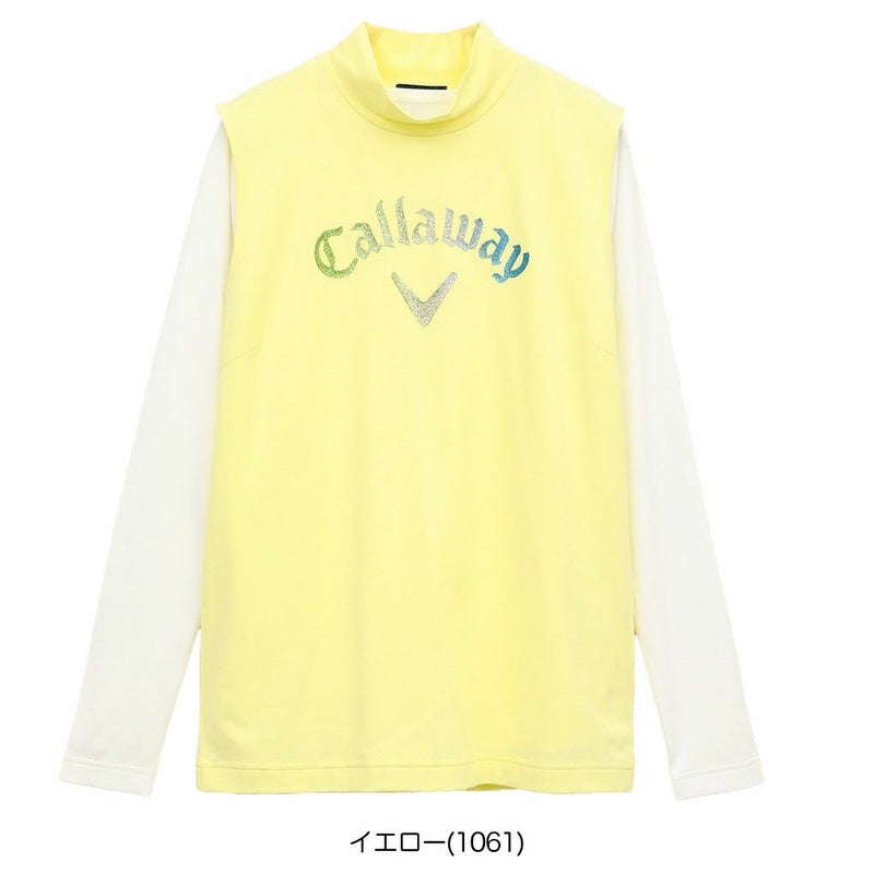キャロウェイノースリーブセットモックネックシャツC25134217レディースゴルフウェア2025春夏モデルCallaway日本正規品