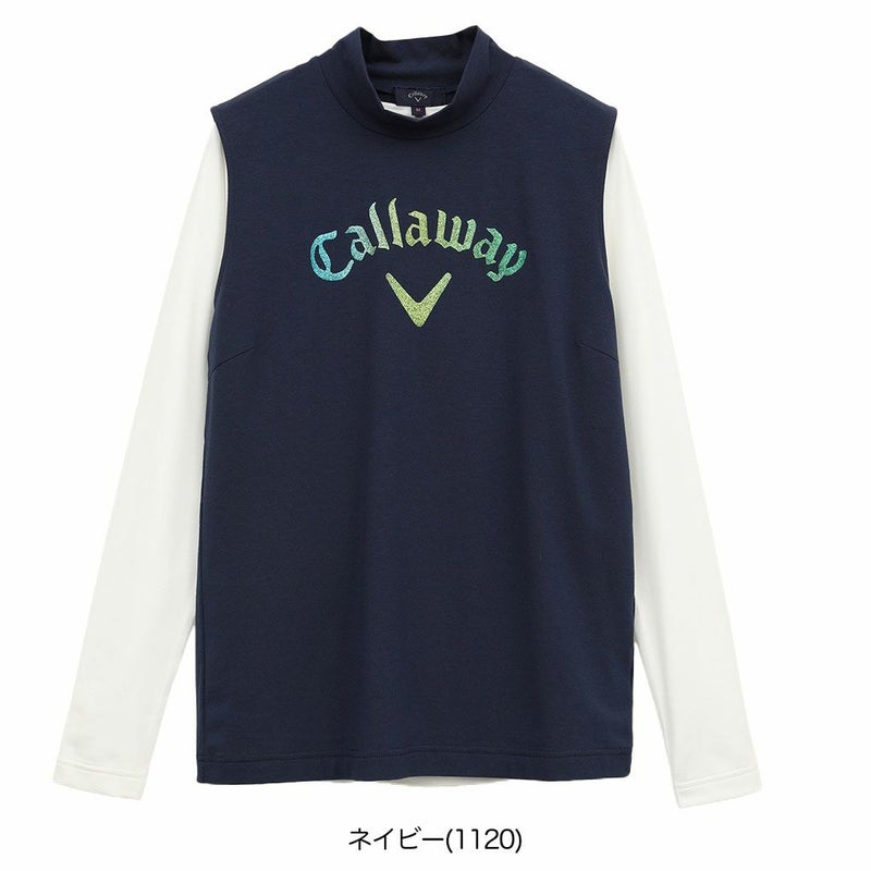 キャロウェイノースリーブセットモックネックシャツC25134217レディースゴルフウェア2025春夏モデルCallaway日本正規品