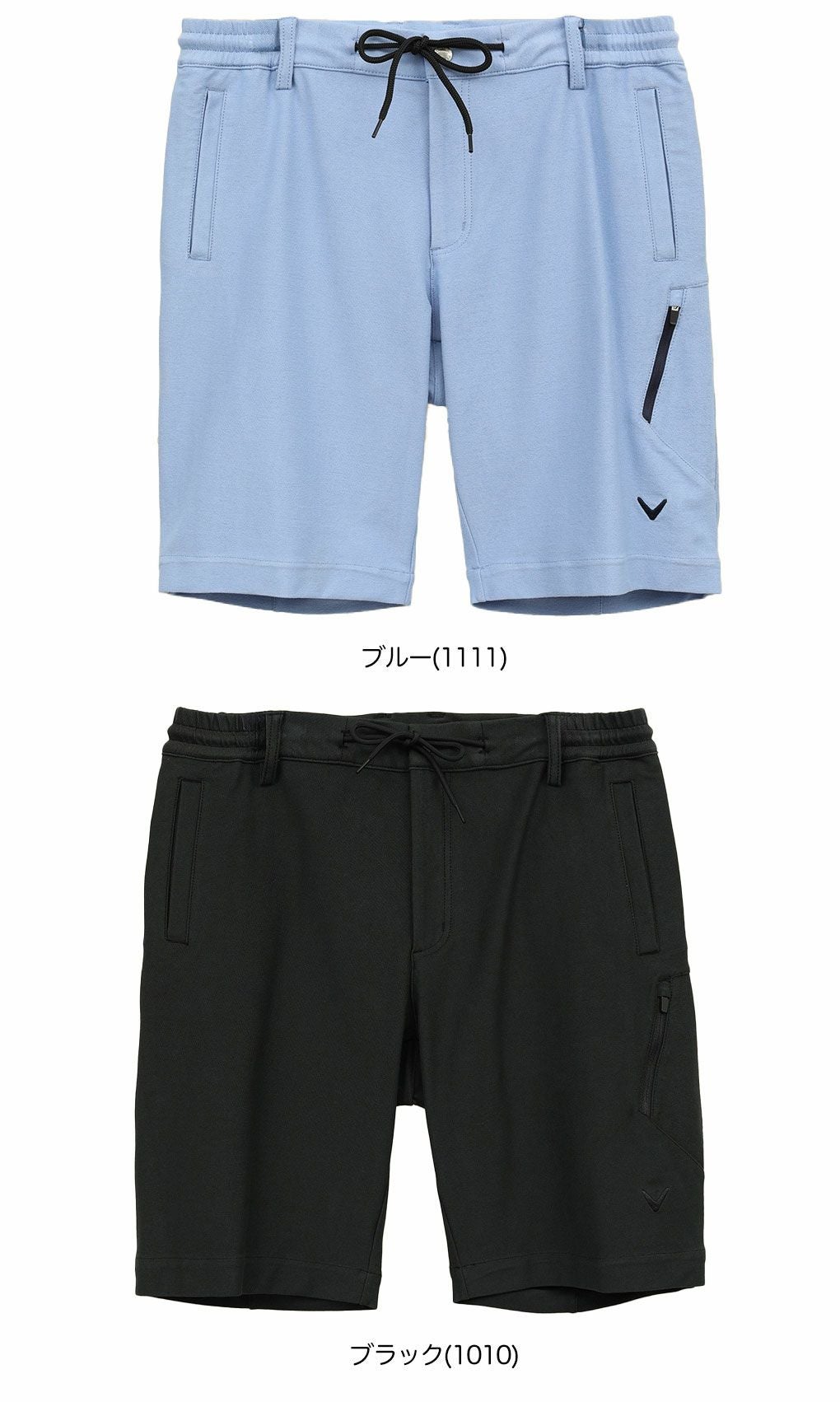 キャロウェイ裏クール８WAYストレッチニットツイルショートパンツC25127101メンズゴルフウェアゴルフ2025春夏モデル日本正規品