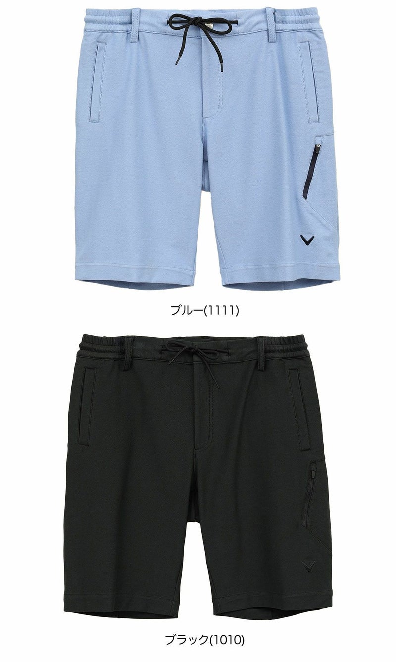 キャロウェイ裏クール８WAYストレッチニットツイルショートパンツC25127101メンズゴルフウェアゴルフ2025春夏モデル日本正規品