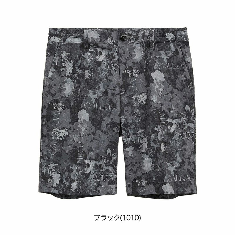 キャロウェイ８WAYストレッチフラワープリントショートパンツC25127107メンズゴルフウェアゴルフ2025春夏モデル日本正規品