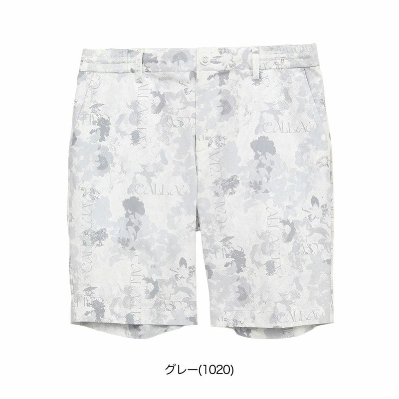 キャロウェイ８WAYストレッチフラワープリントショートパンツC25127107メンズゴルフウェアゴルフ2025春夏モデル日本正規品