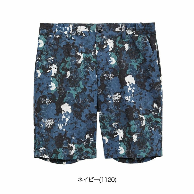 キャロウェイ８WAYストレッチフラワープリントショートパンツC25127107メンズゴルフウェアゴルフ2025春夏モデル日本正規品