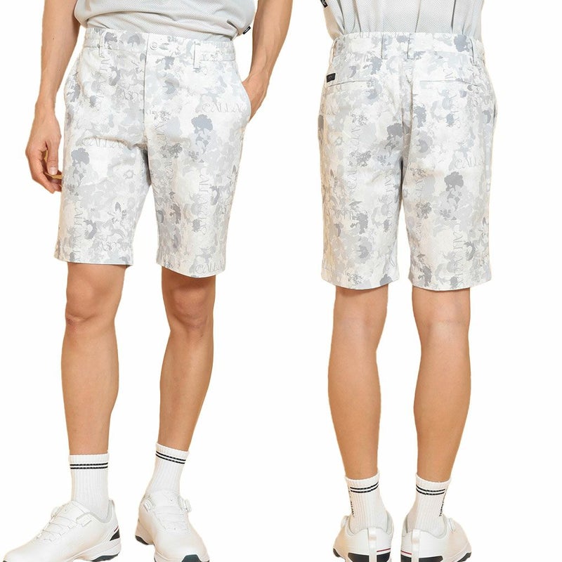 キャロウェイ８WAYストレッチフラワープリントショートパンツC25127107メンズゴルフウェアゴルフ2025春夏モデル日本正規品
