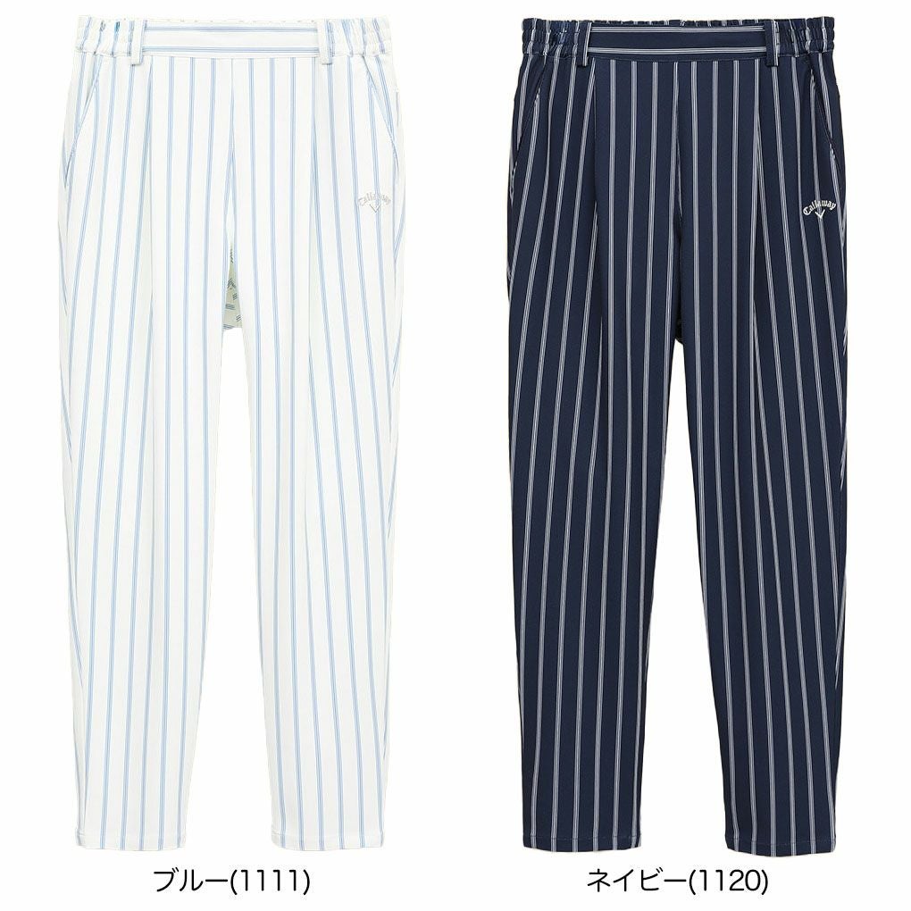 キャロウェイ8WAYストレッチストライプジョガーパンツC25126204レディースゴルフウェアゴルフ2025春夏モデル日本正規品