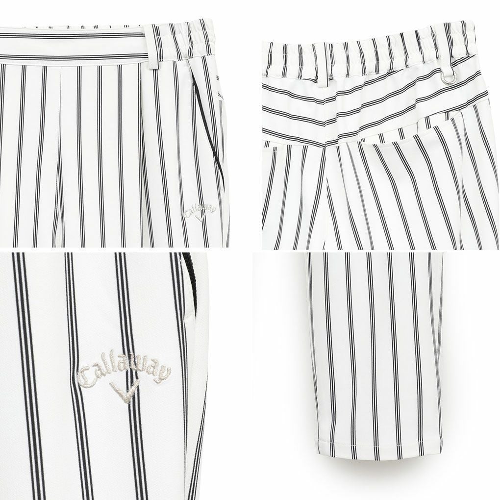 キャロウェイ8WAYストレッチストライプジョガーパンツC25126204レディースゴルフウェアゴルフ2025春夏モデル日本正規品