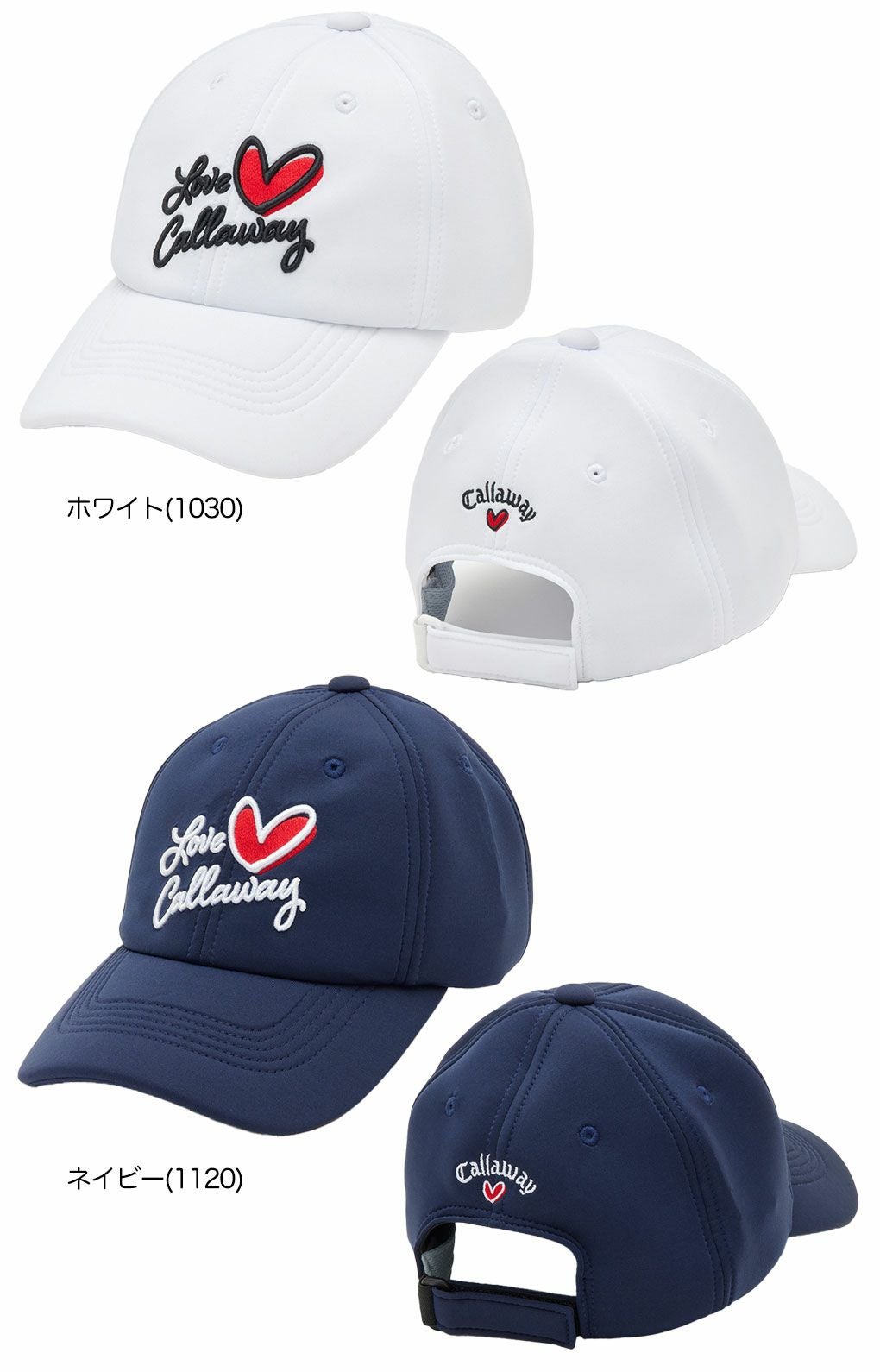 キャロウェイWOMENSラブキャロウェイキャップC25191203レディースゴルフウェア2025春夏モデル日本正規品