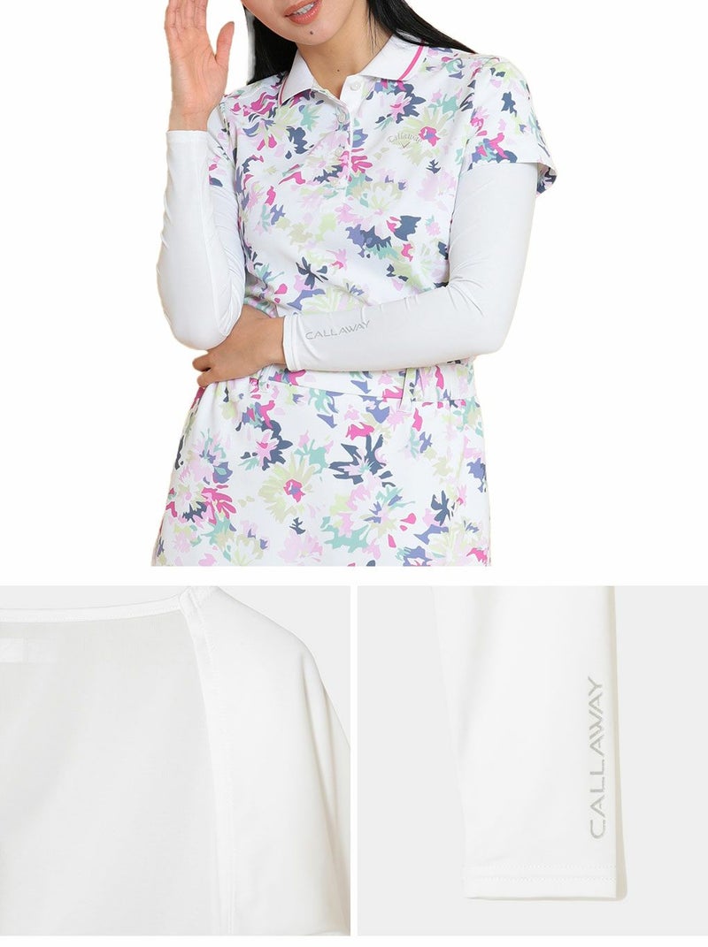 キャロウェイシュラッグC25198203レディースゴルフウェア日焼け対策Callaway2025春夏モデル日本正規品