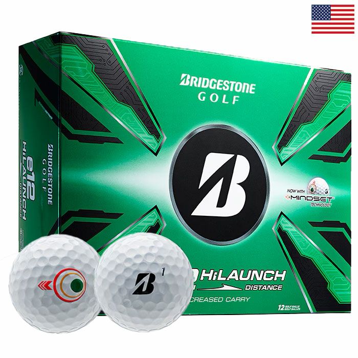 BSブリヂストンゴルフ2025e12HiLaunchゴルフボール1ダース（12球入）BRIDGESTONEGOLFUSA直輸入品