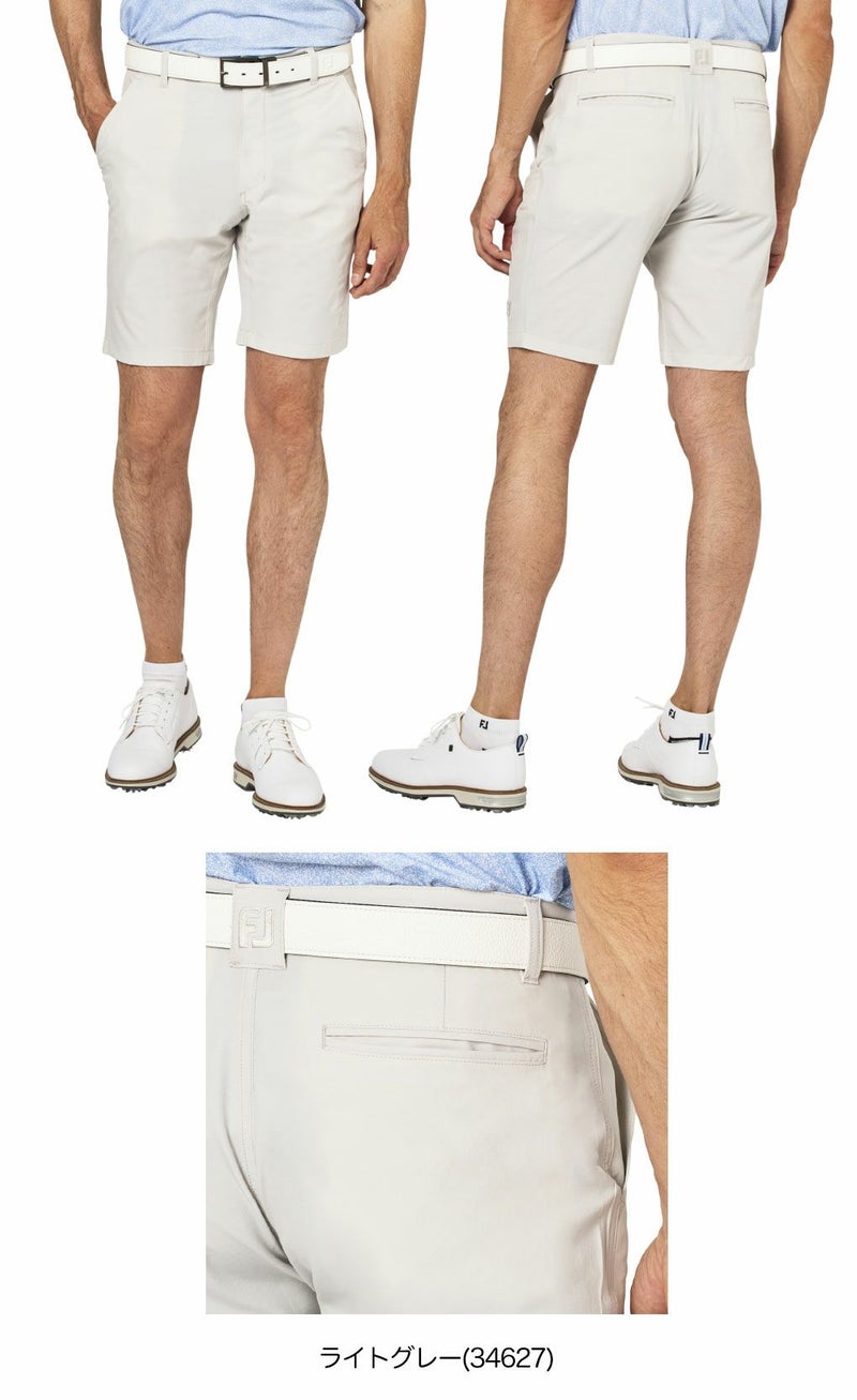 フットジョイライトウェイト無地ショーツFJ-S25-P12メンズゴルフウェアFOOTJOY2025春夏モデル日本正規品