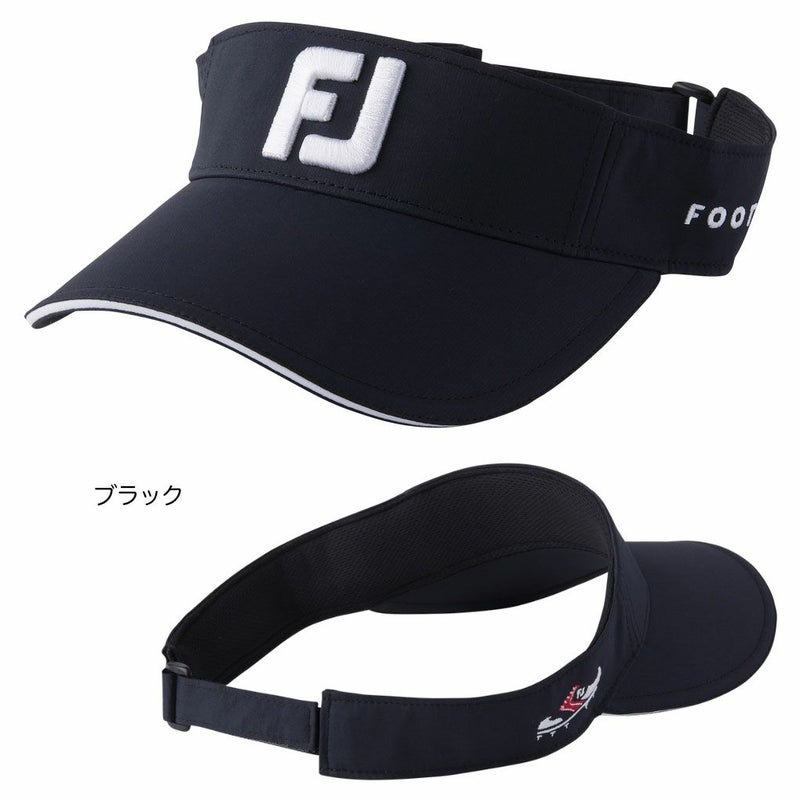 フットジョイMEN'SシューアイコンベーシックサンバイザーFH25VBSCメンズゴルフ帽子FOOTJOY2025春夏モデル日本正規品
